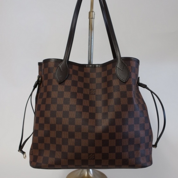 Louis Vuitton Neverfull MM Damier Ebene Tote Bag - Picture 3 of 8